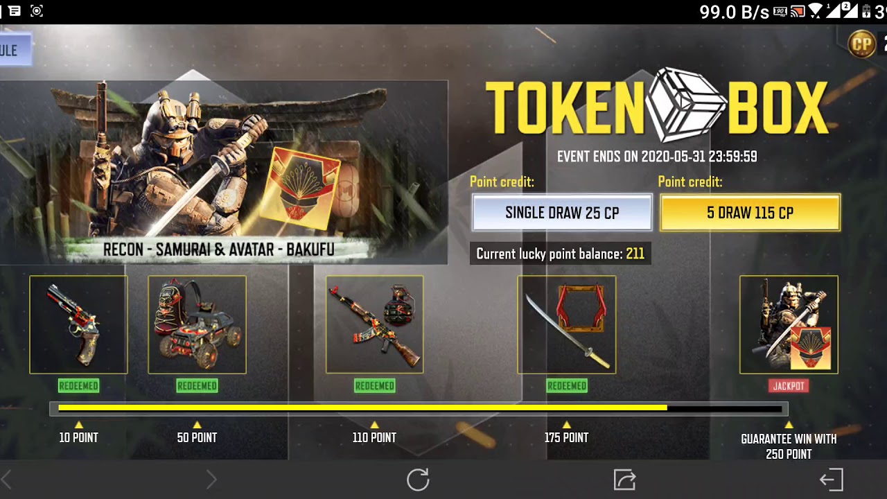 Call of Duty Mobile: Bushido Challenge opening PT2