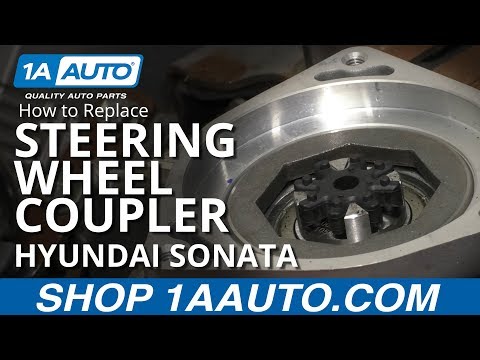 How to Replace Steering Wheel Coupler 11-14 Hyundai Sonata