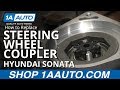 How to Replace Steering Wheel Coupler 11-14 Hyundai Sonata