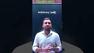 Arbitrary क मतलब जनए