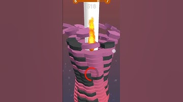 stack ball level 6 #shorts #stackball #viralshorts