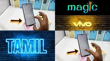 How to Change Font size in VIVO Y16 in Tamil | How to change display text size in Vivo Y16