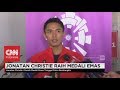 Kesaksian ROHANI : Merupakan 'jalan' dari Tuhan - akan Sumbang Uang Bonus- Jonathan Christie Sabet Medali Emas Badminton Asian Games 2018