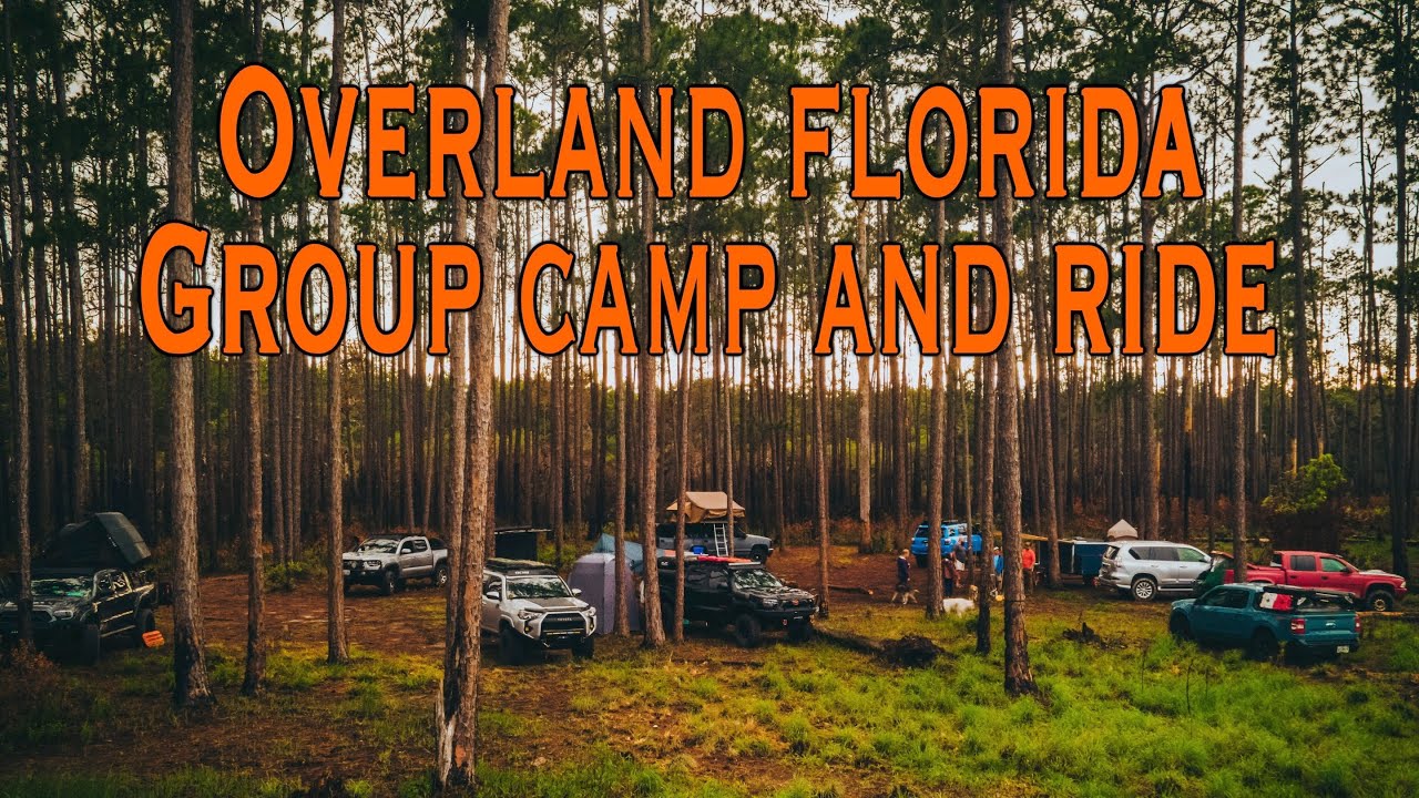 Group Camp And Ride  Ocala National Forest 