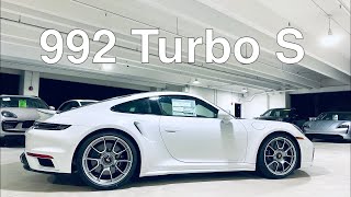 New 2022 Carrara White Porsche 911 Turbo S | Porsche Exclusive Manufaktur | Walk Around