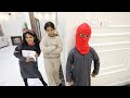 الحرامي المقنع يمسكونه ! ليلى