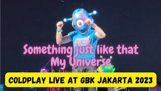 Something Just Like This~My Universe | Coldplay Music Of The Sphere Live at Stadiun GBK Jakarta 2023
