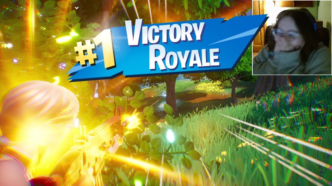 Playing Fortnite Until I Win - YouTube