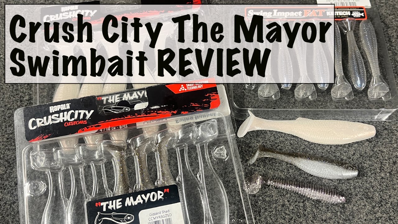 Crush City The Mayor Swimbait – Is it as good as a Keitech?