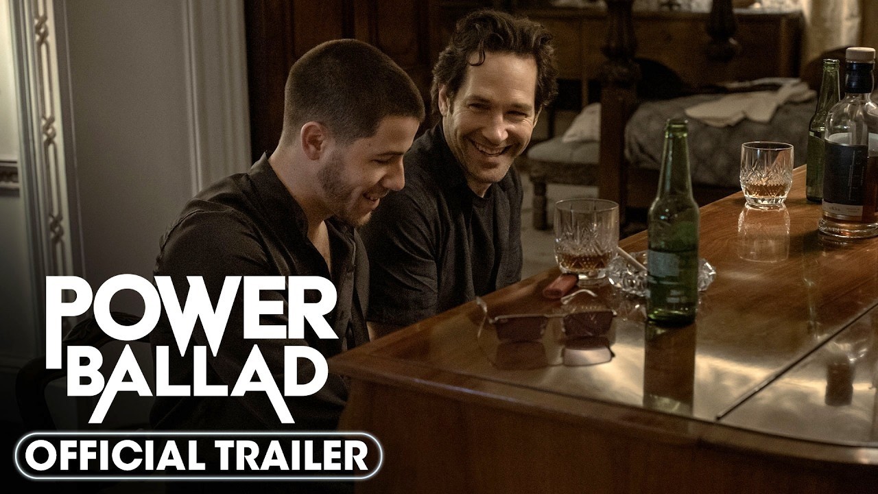 Power Ballad official trailer from Cineplex Pictures, a music drama starring Paul Rudd and Nick Jonas