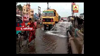 Water Pipeline Cracked In Tamluk Water Pipeline Cracked In Tamluk