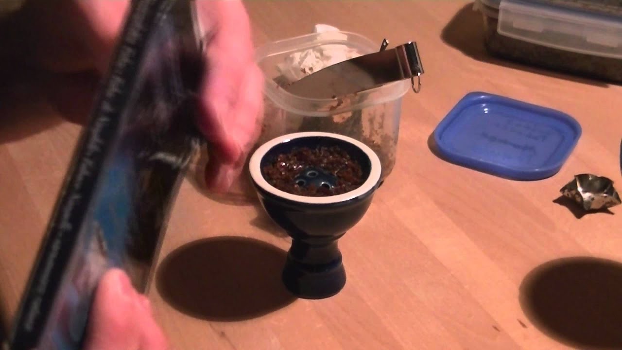 Shisha rauchen (für Beginner) Teil 9 - Kopfbau Abstandssetup Kaya Small Masta