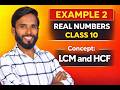 LCM and HCF of 6 and 20 | Class 10 Maths Real Numbers | Example 2 Explained | #education #cbse