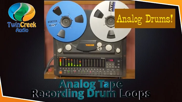 Recording Drums to Analog Tape with Tascam MSR 16 to make Drum Loops
