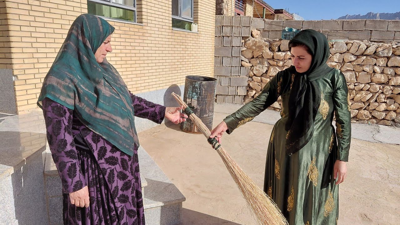 A kind woman gave Sakineh a job so she could pay for the rent. 