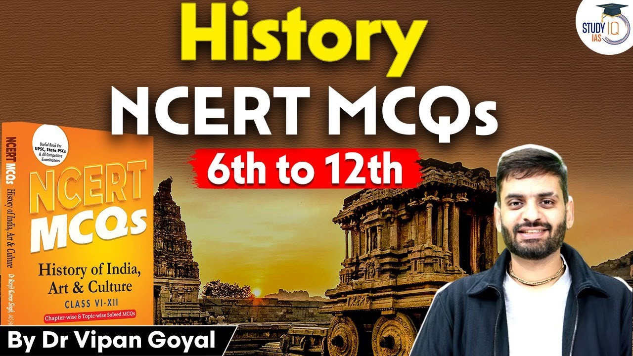 NCERT History MCQs 6th–12th | Indian History Objective Questions for ...