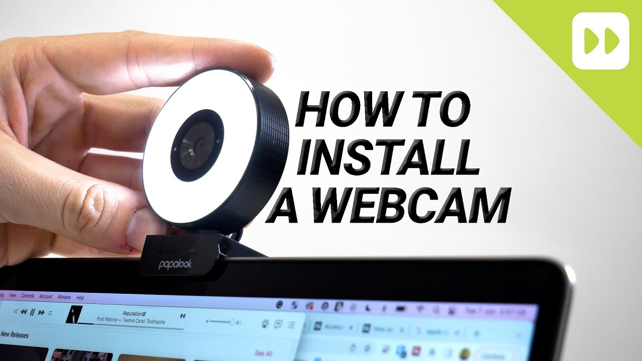 HOW TO INSTALL ANY WEBCAM - QUICK & EASY! 