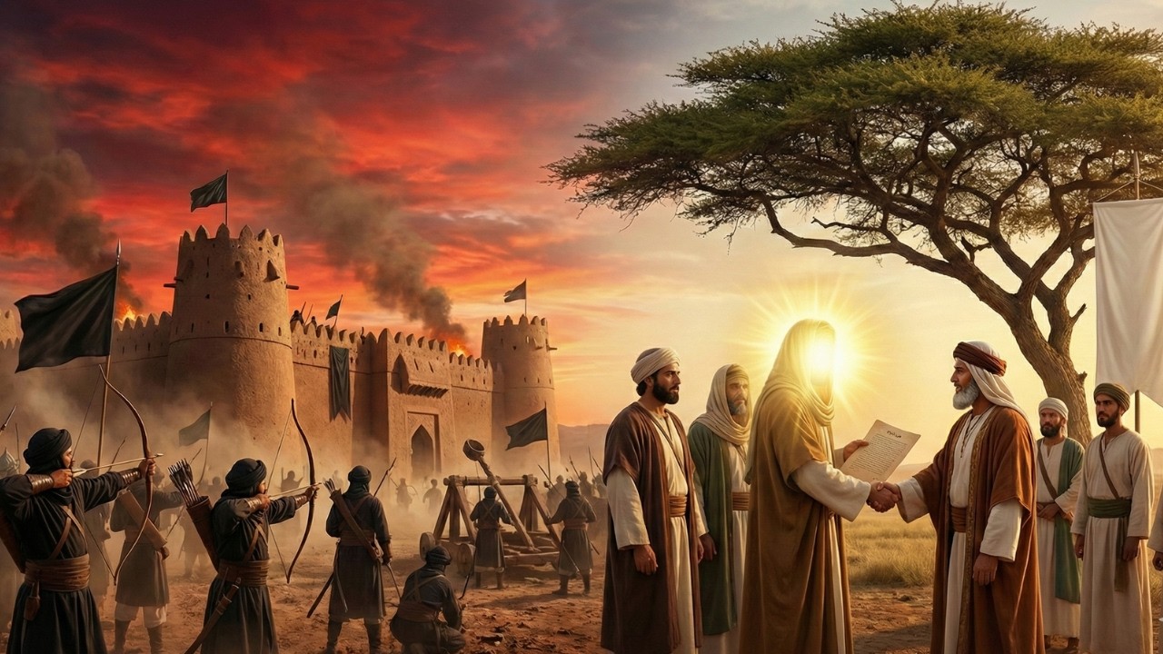 Beni Kurayza Kuşatması ve Hudeybiye Barışı | Büyük İslam Tarihi