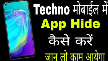 How to Hide Apps in Tecno | Tecno Mobile Me App Hide Kaise Kare | Tecno DialerHide Code