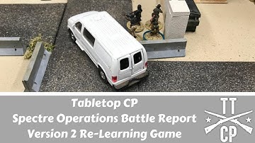 Tabletop CP: Spectre Operations Battle Report- Version 2 Re-Learning Game