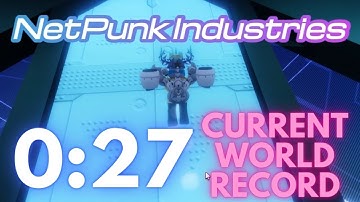 (WORLD RECORD) RBB Netpunk Tower Speedrun 0:27