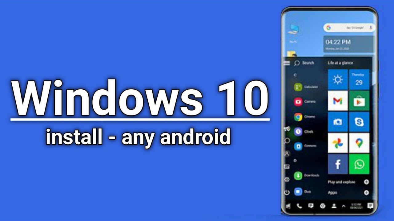 Windows 10 For Android Windows 10 Launcher For Android Convert