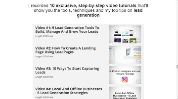 PLR Lead Generation Ninja Sales Funnel | Step-By-Step Plan To Attract More Leads & Close More Sales!