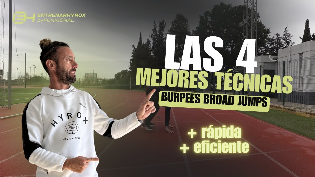 Cómo ejecutar correctamente los burpees en HYROX