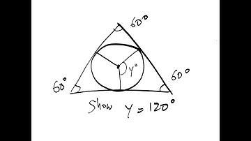 Geometry Problem: Inscribed Circle in an Equilateral Triangle