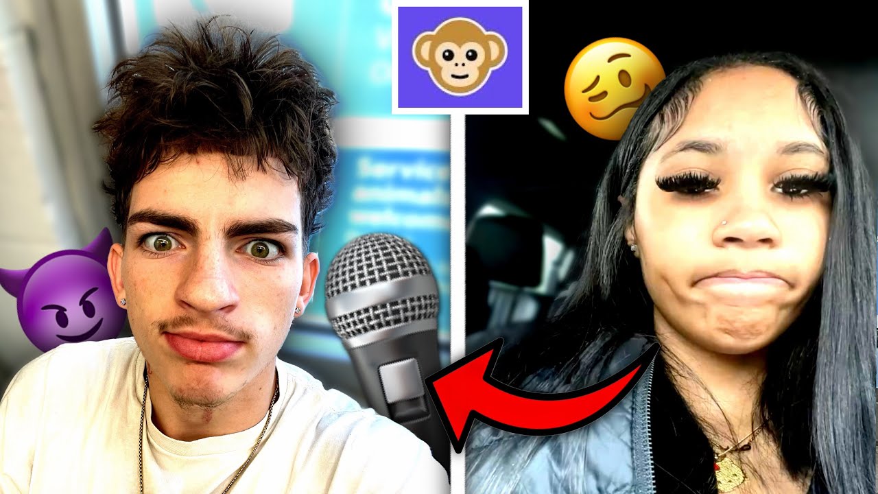 HUZZ React To VOICE CHANGER vs REAL VOICE.. Monkey App