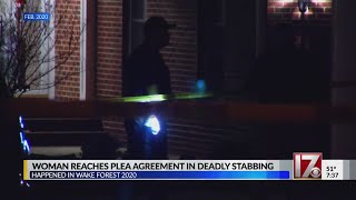 Woman takes plea deal in Wake Forest deadly stabbing that also injured her wife