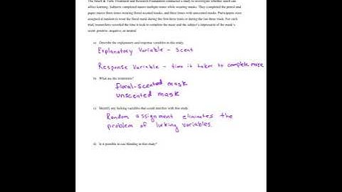 1.4 OpenStax Statistics Video  #1