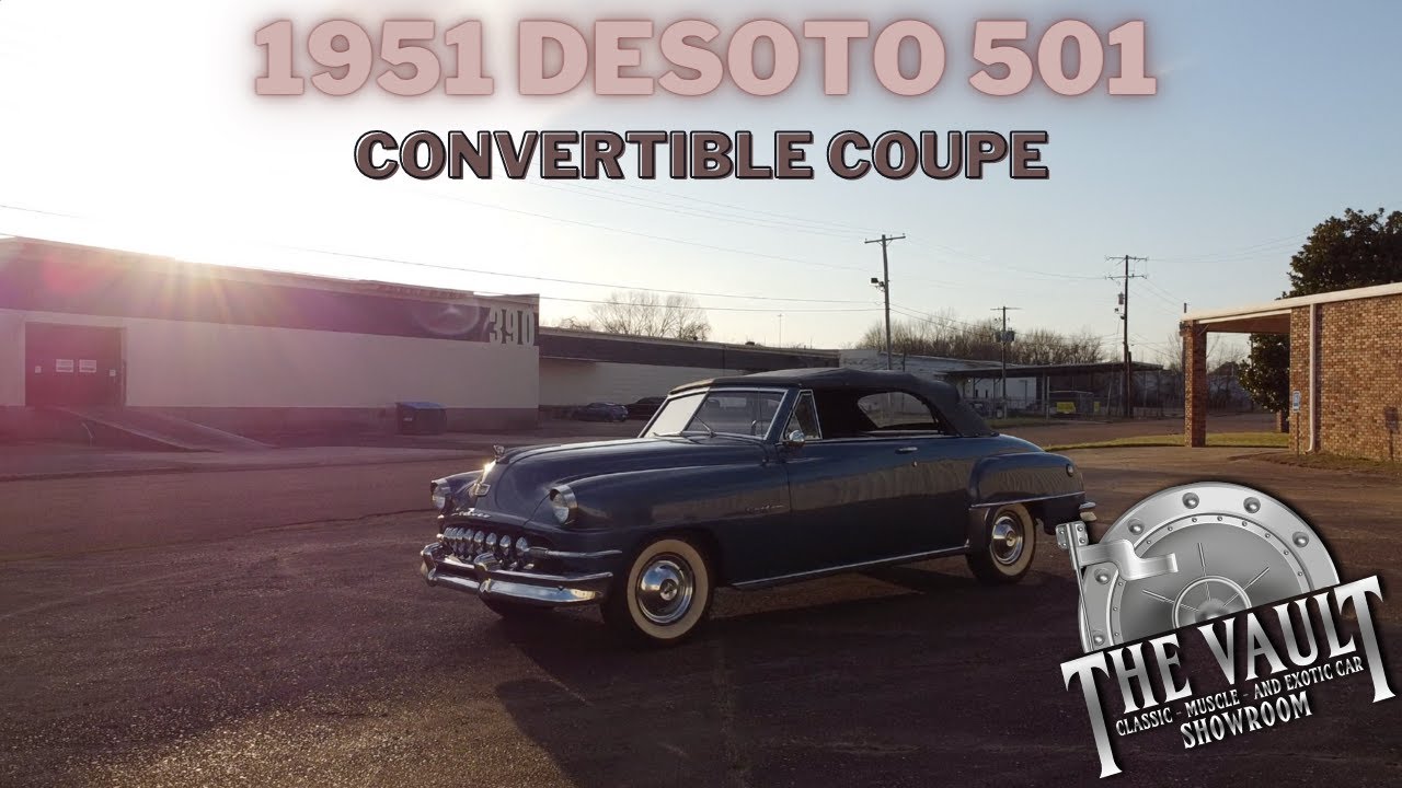1951 Desoto 501 Convertible