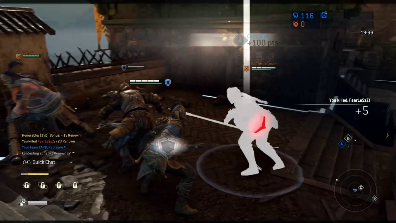 For Honor - Throwing People.