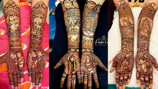 #Modern mehndi designs / photo's video / buatifull Mehndi  ❤️👌 amazing back and front side mehndi screenshot 5
