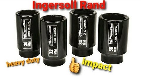 Ingersoll Rand 1/2" metric Axle Nut Set #SK4M4LN