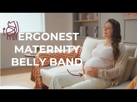 Video de Faja de embarazo con soporte Ergonest