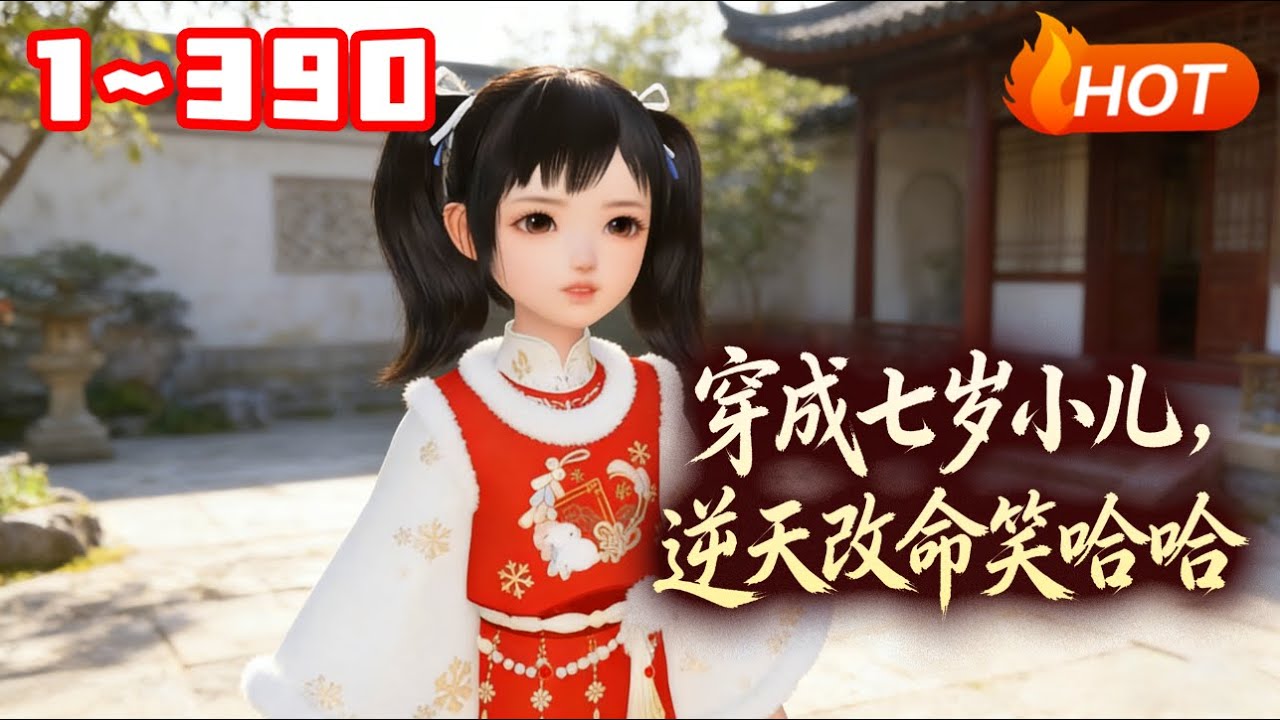 【新剧上线🔥】💗《穿成七岁小儿，逆天改命笑哈哈》1~3907岁女孩招莲，上有两个姐姐，母亲因难产去世，算命先生说她是何家灾星，父亲娶了后娘生了弟，姐妹更是被后娘磋磨。#穿越#种田#古风言情#小福动画