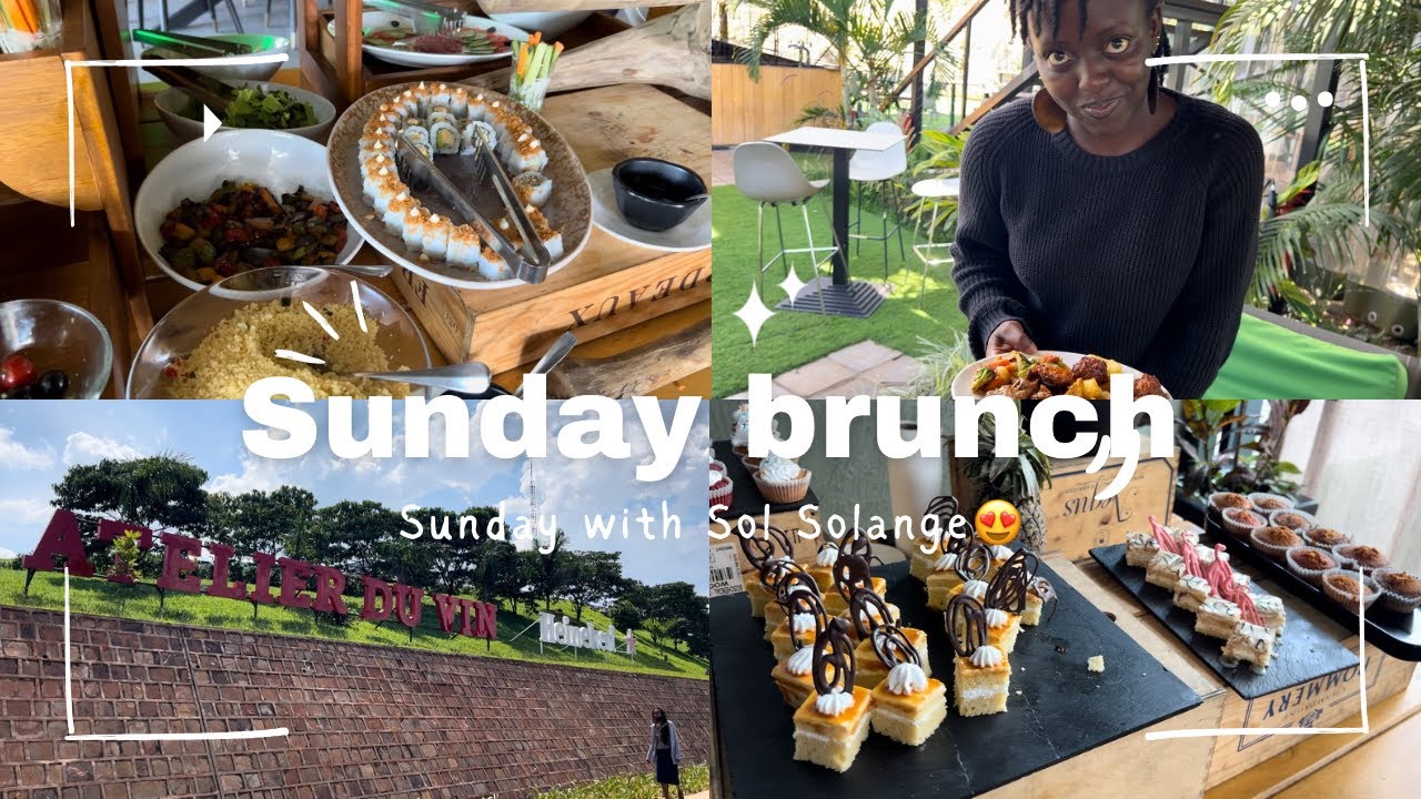 Sunday brunch at Atelier du vin with Sol Solange 🤩