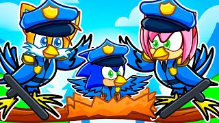 Born Into A POLICE BIRD FAMILY In Feather Family! (Roblox) screenshot 5