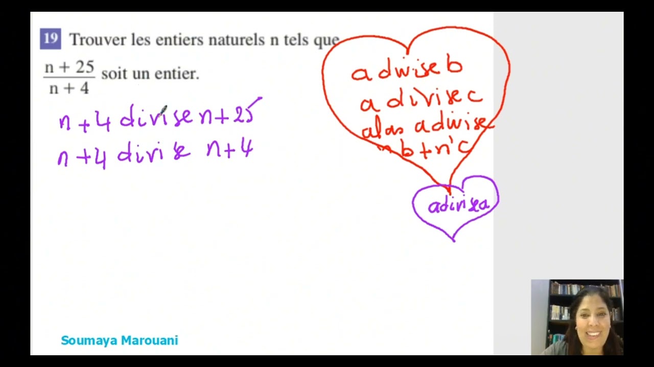arithmétique 2eme sciences et info