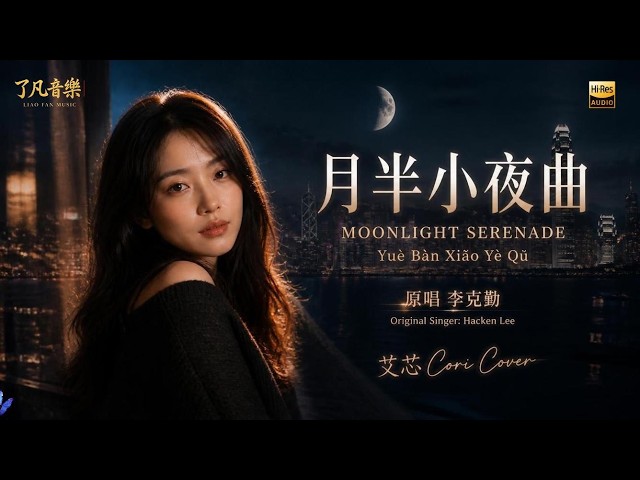提琴獨奏夜半樂，為何只有我一人唱和… 李克勤經典《月半小夜曲》艾芯Cori 女聲版 [EN/CN Subs]