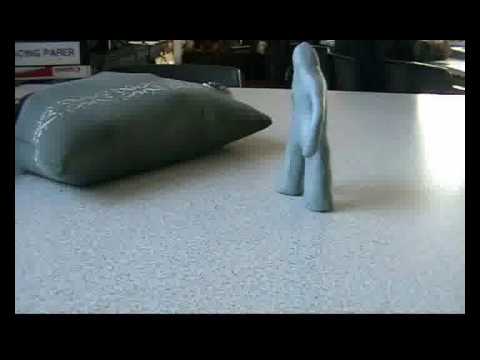 Blu-tack animation experiments