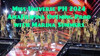 Miss Universe Philippines 2024 Opening Number with Marina Summers (Audience View)