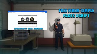 Simple Pages - FiveM RS Scripts
