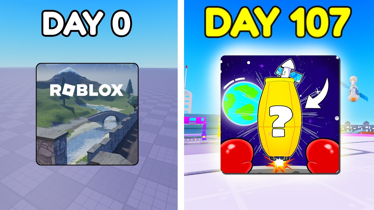 I Made a Roblox Game In 107 Days - YouTube