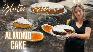Simple &amp; Easy 5 Ingredient #GlutenFree Almond Cake