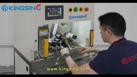 Wire Harness Flag Labeling Machine