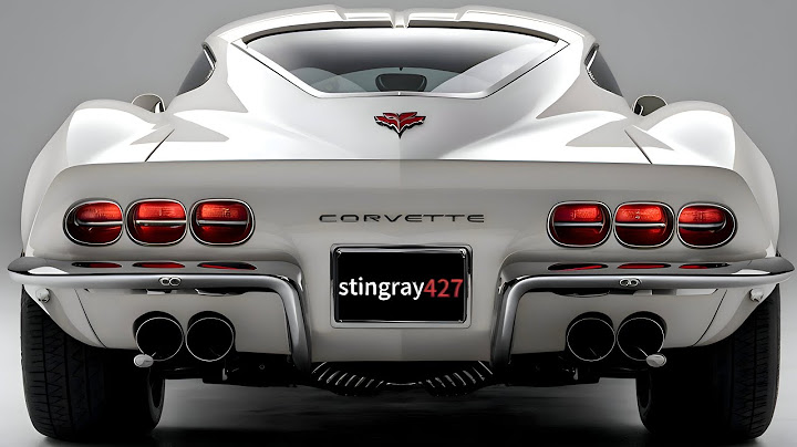 First Look The 2025 Corvette Stingray 427 is finally here !