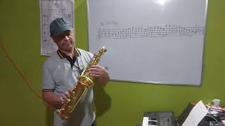 Ab Major SCALE (SAXOPHONE LESSON FOR BEGINNERS).